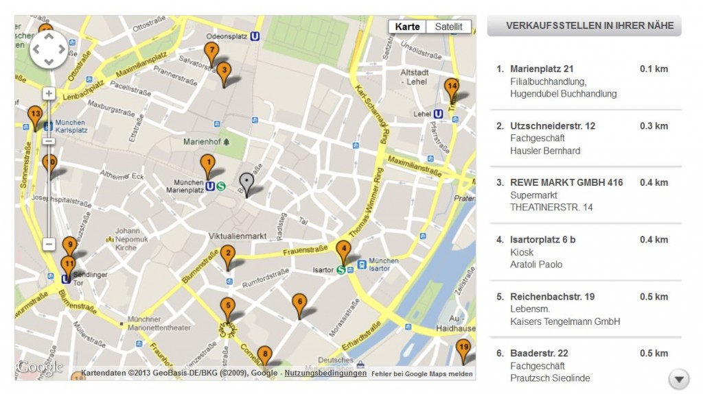 Stadtplan